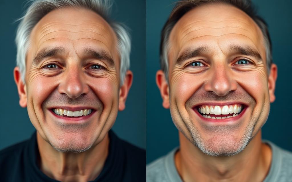 David L. smile transformation - Implant Restoration
